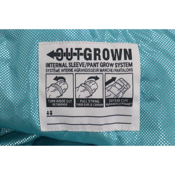 KIDS YOUTH COLUMBIA BUGABOO Blue SNOW SKI PANTS SIZE L 14 16 GROW SYSTEM - Picture 14 of 16